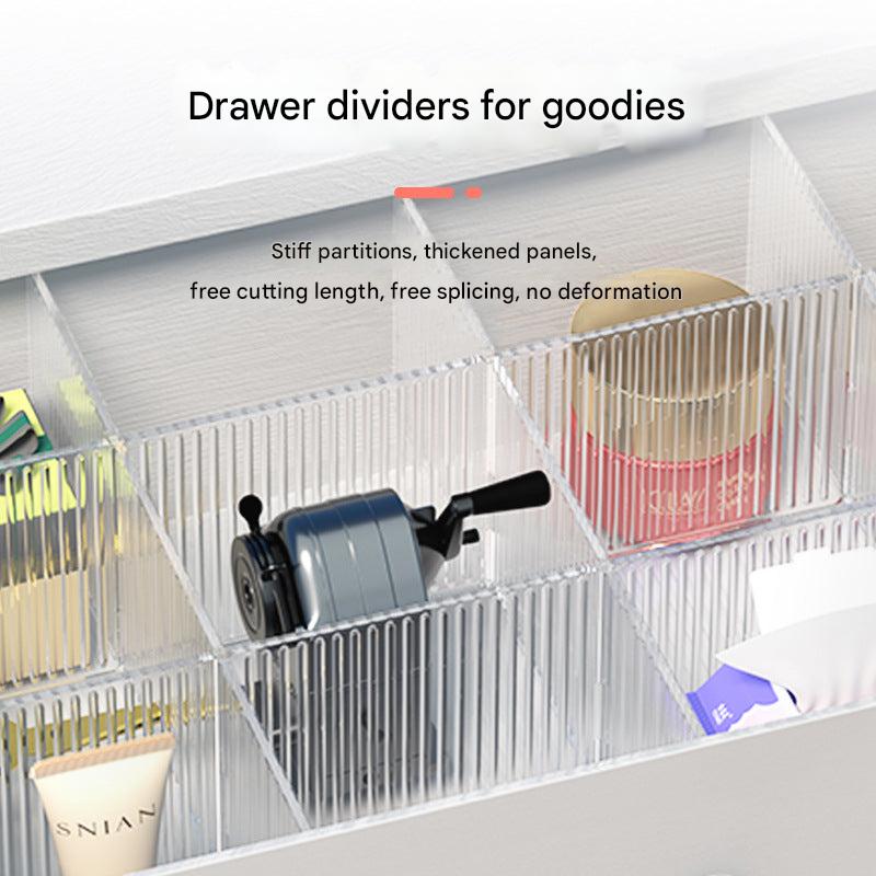 Minimalist design drawer dividers for socks