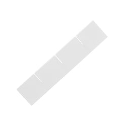 Versatile transparent dividers on a table