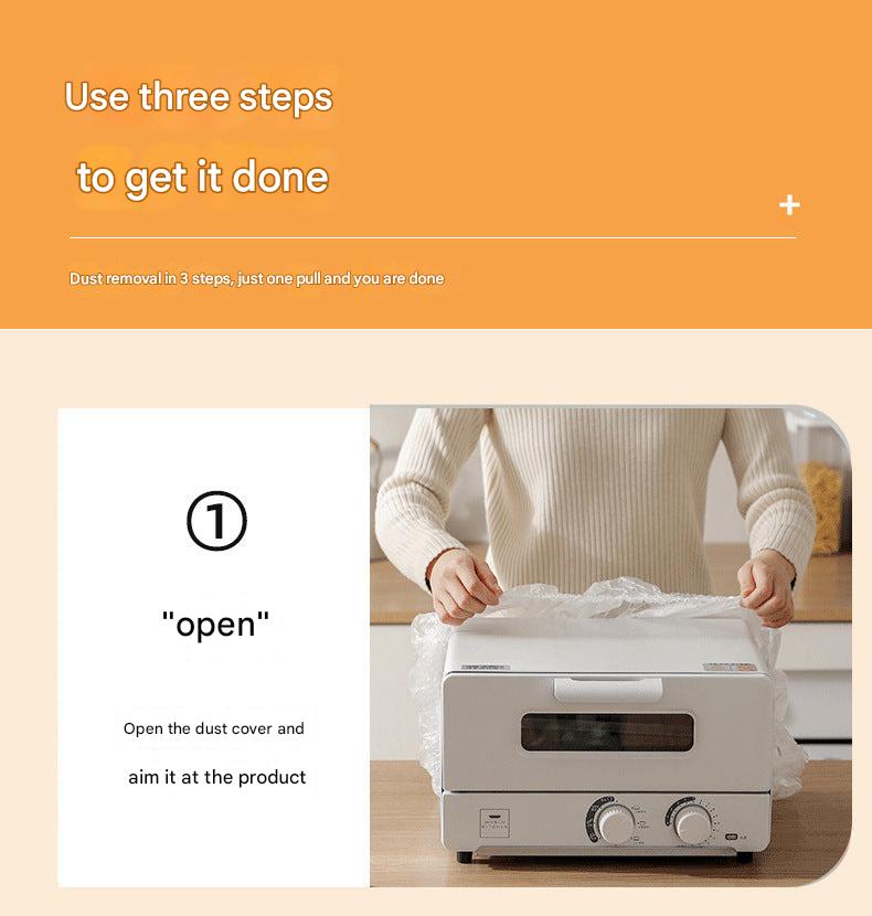 Fryer and appliances under dust protection