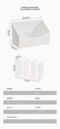 Elegant wall storage box with open design
