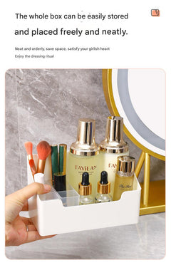 Sleek design of wall-mounted storage solution