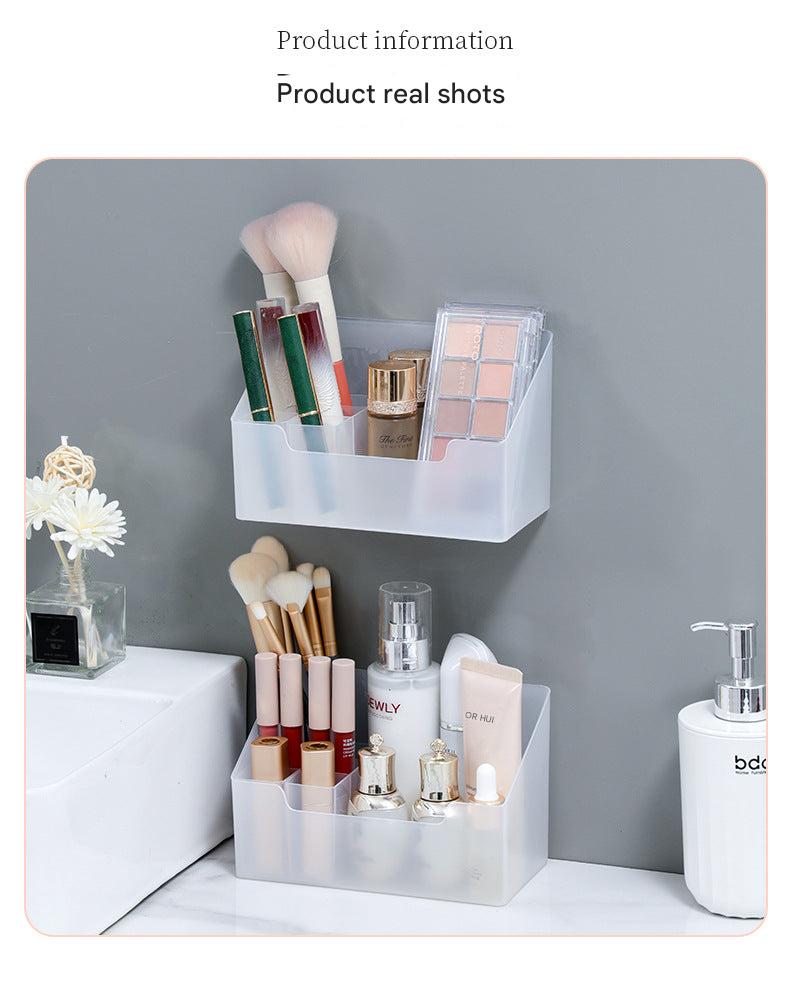 Stylish storage unit for bathroom organization
