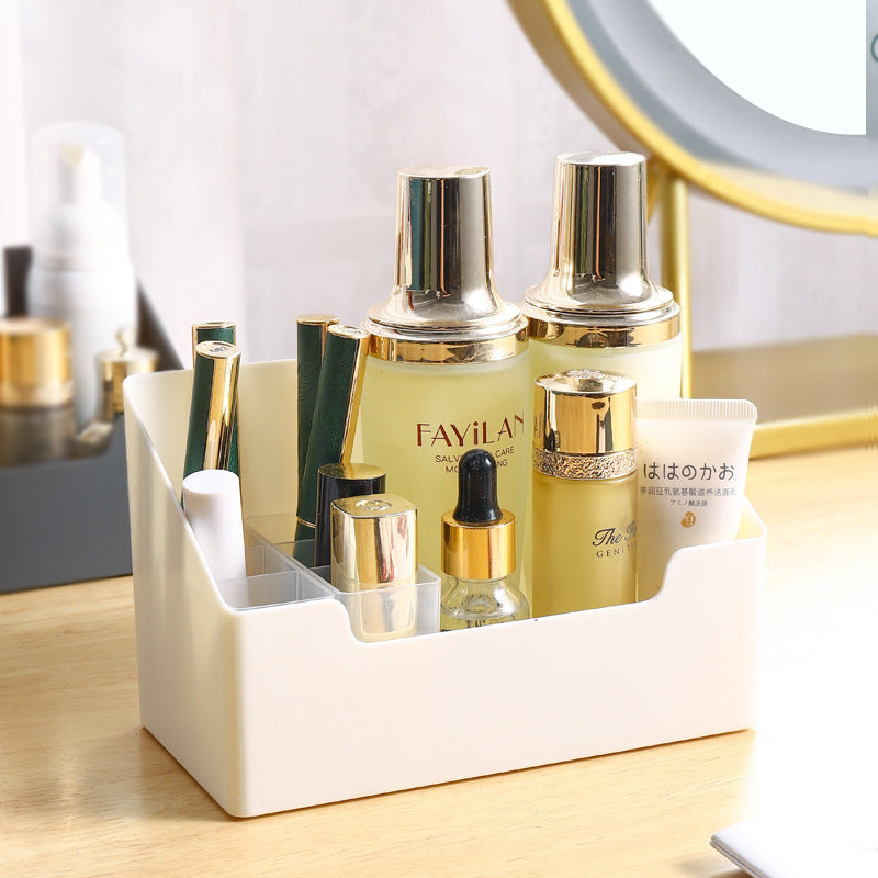 Stylish storage unit for bathroom organization