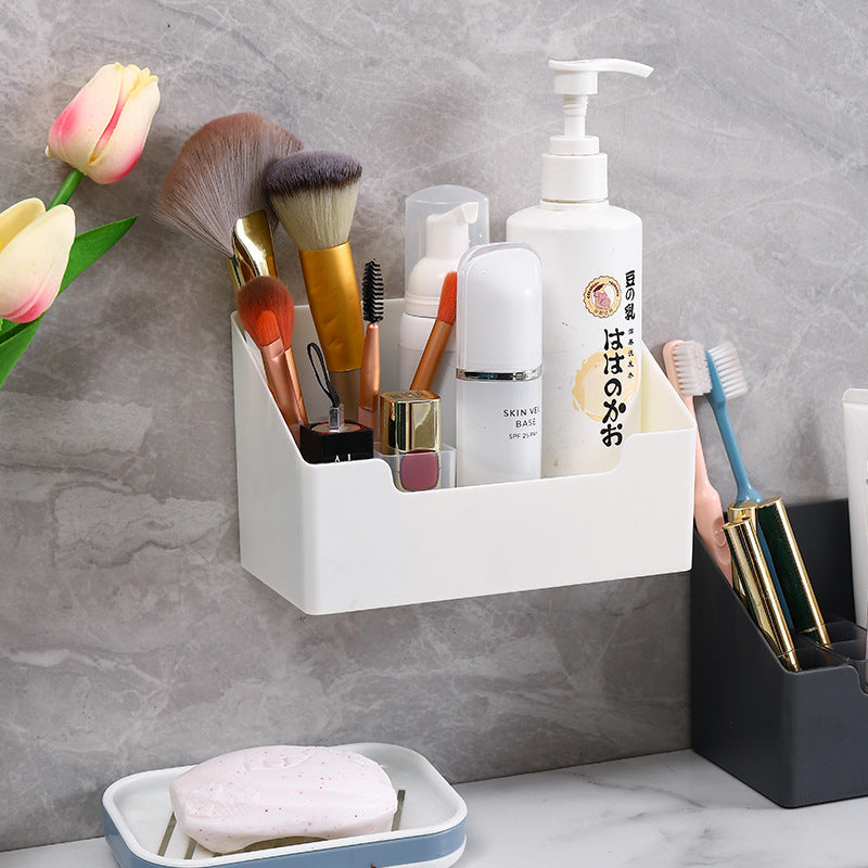 Elegant wall storage box with open design