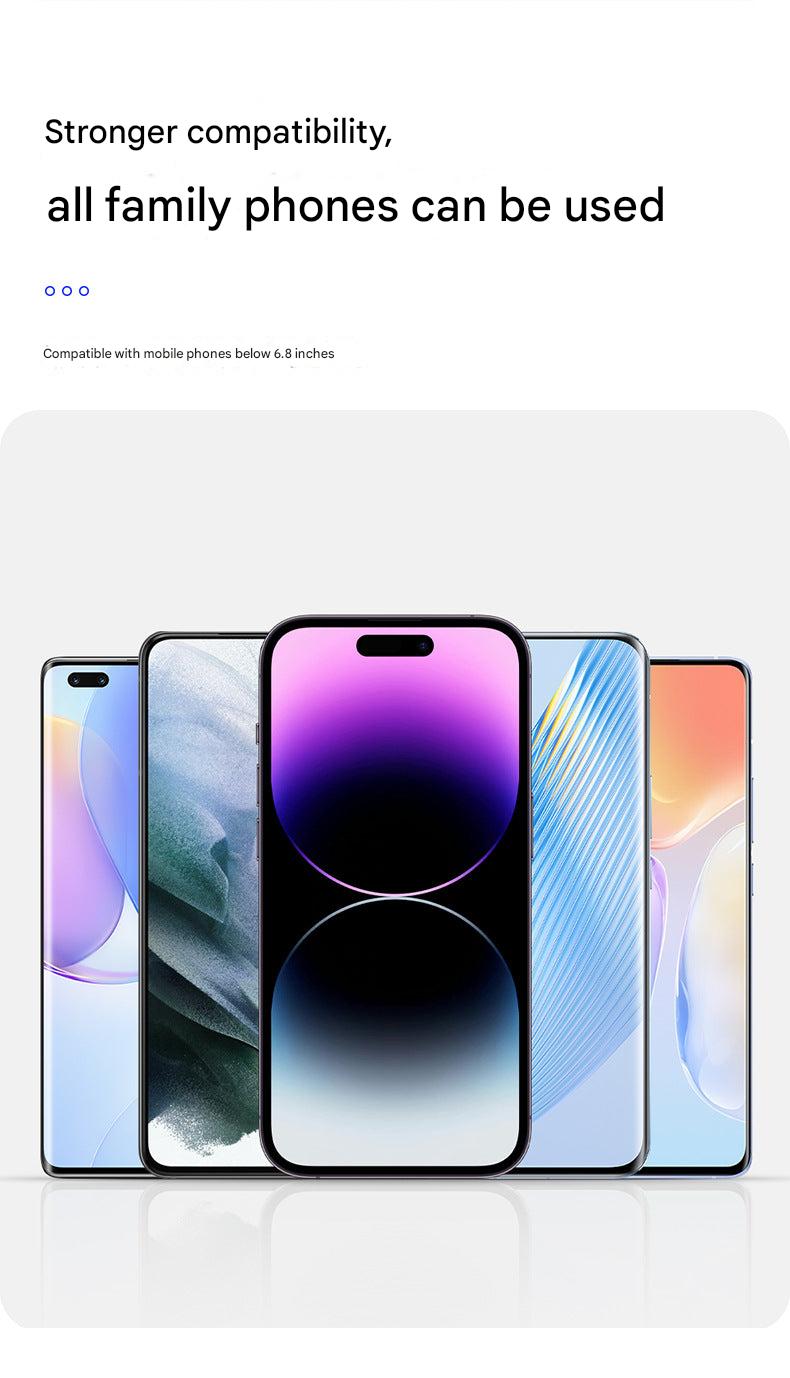 Comparative view of phone holder colours
