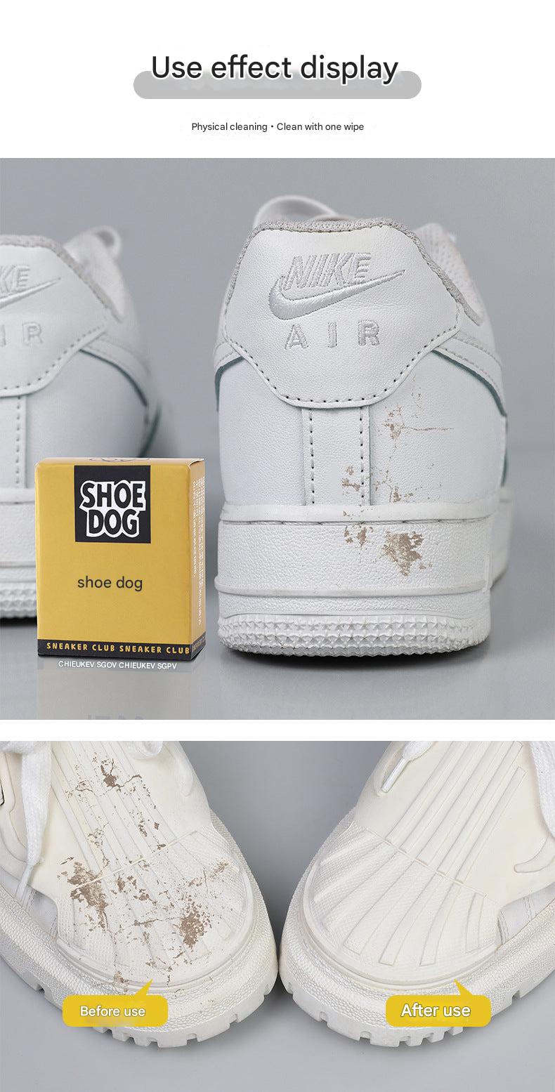 Close-up of Suede Rubber Shoe Cleaner Eraser