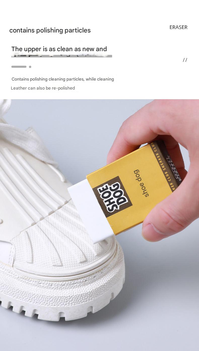 Erasing scuff marks from white sneakers with ease