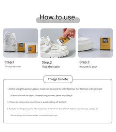 Effective Suede Rubber Shoe Cleaner Eraser front view
