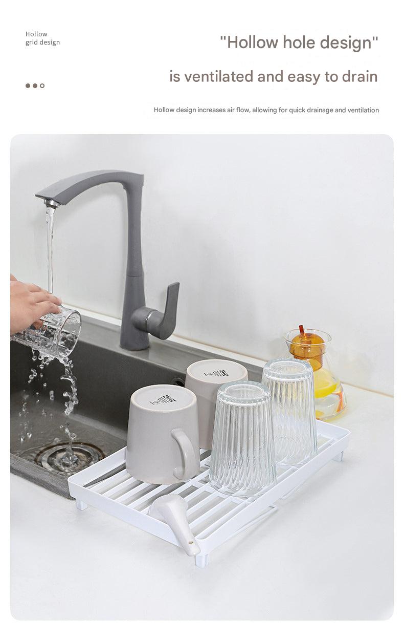 Collapsible rack for cosmetics and accessories