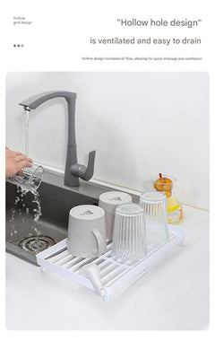 Collapsible rack for cosmetics and accessories