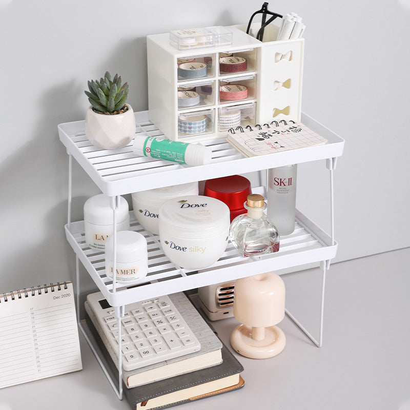 Collapsible storage rack in modern design