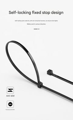 Packaging of heavy-duty cable ties