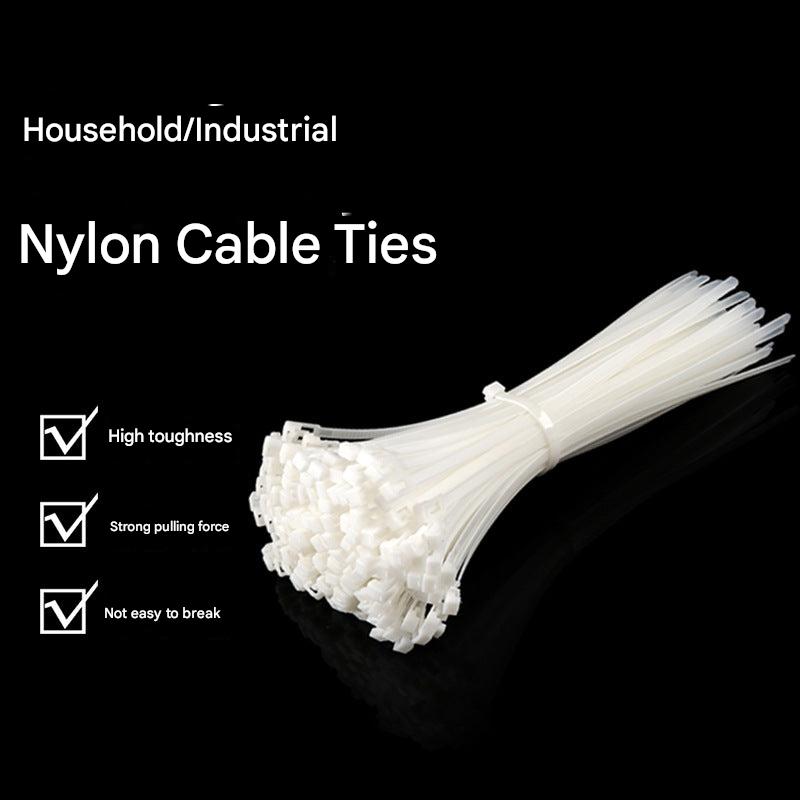 Cable ties in a home office setting