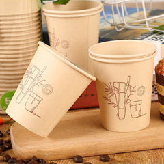 Sustainable Bamboo Fiber Disposable Cups Image 4