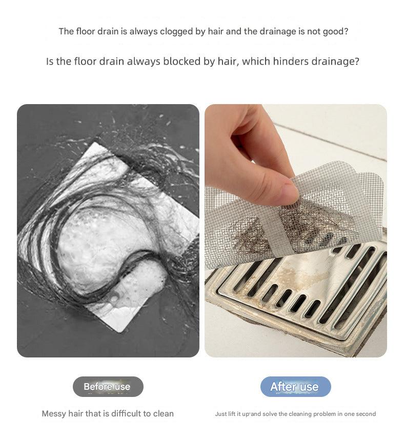 Multiple pack filter mats for drains