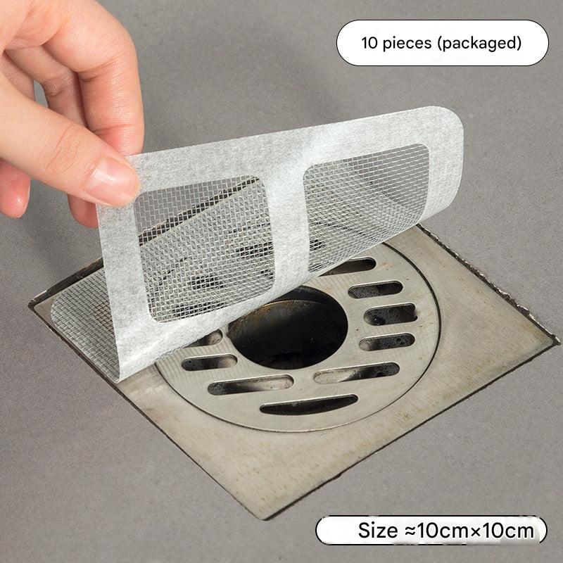 Hygienic drain mat ready for use