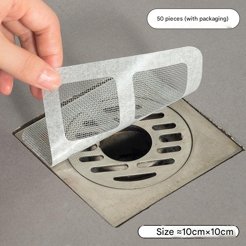 Pack of disposable filter mats on display
