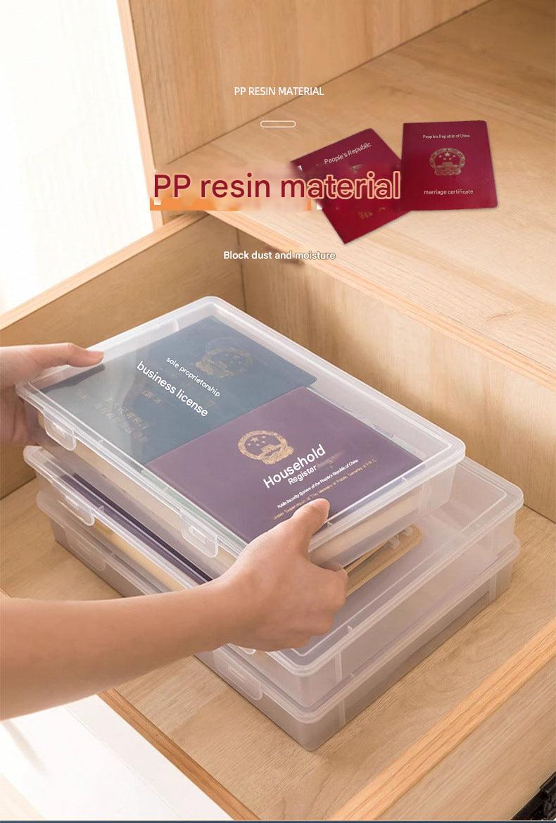 Minimalist design document organiser box