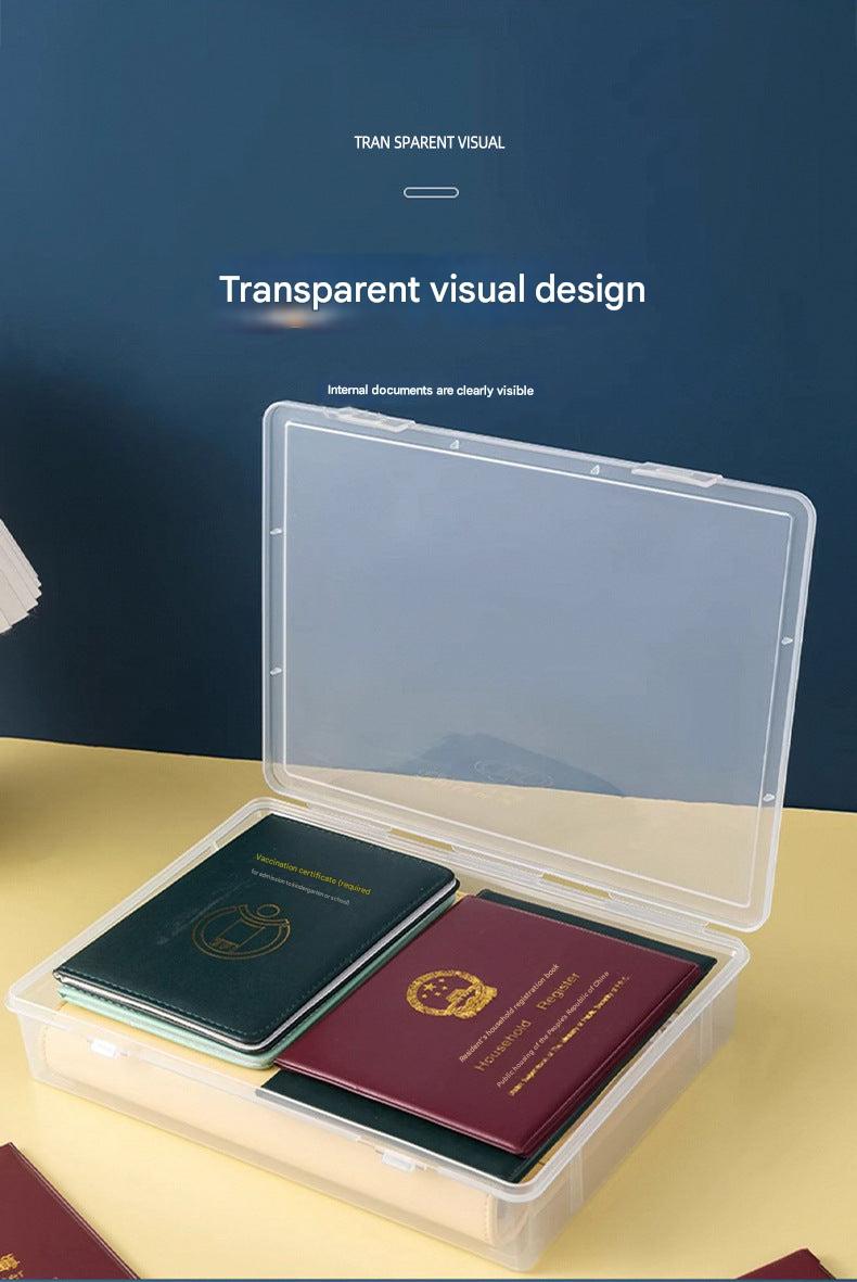 Lightweight, portable document box