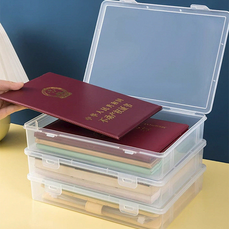 Minimalist design document organiser box