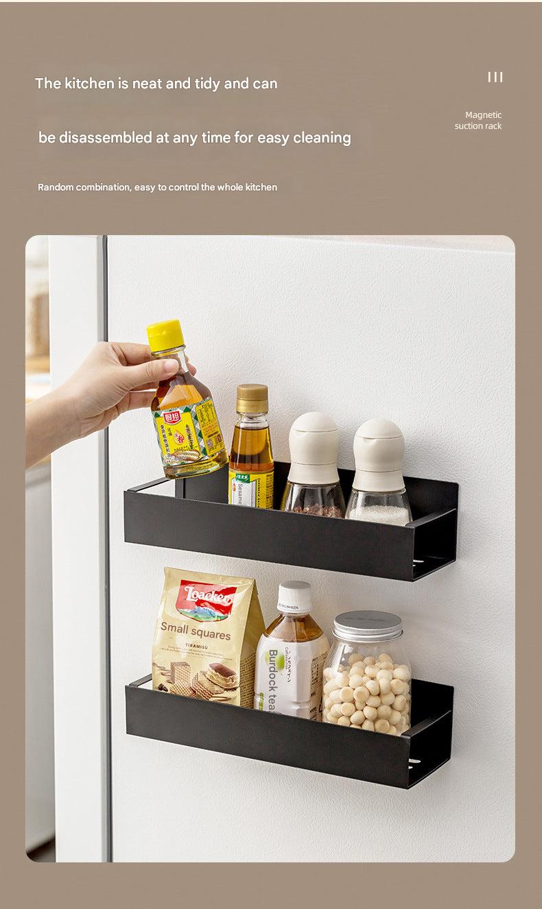 Utility of magnetic rack in a modern kitchen