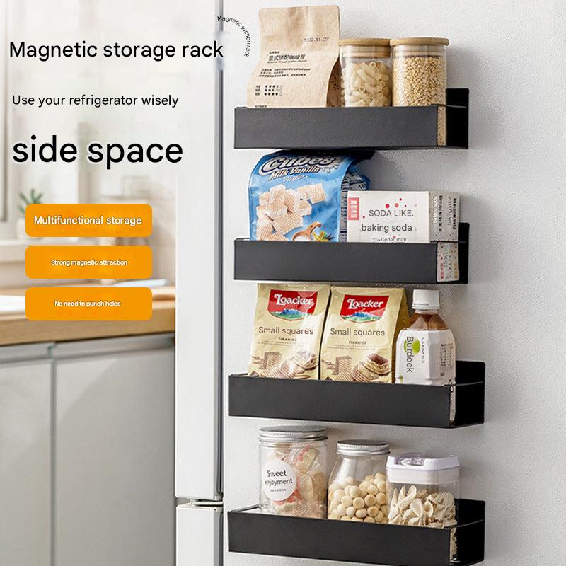 Modern kitchen with a magnetic rack