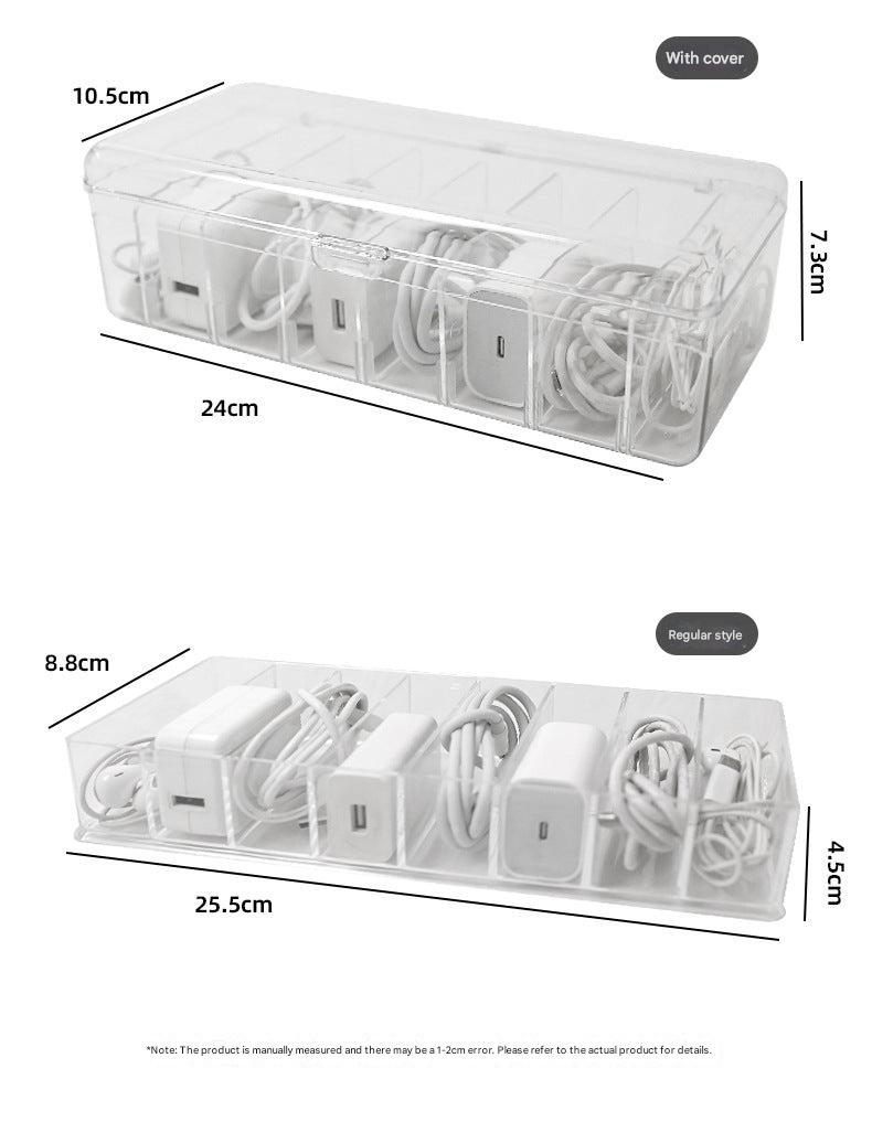 Cable Management Box Front View