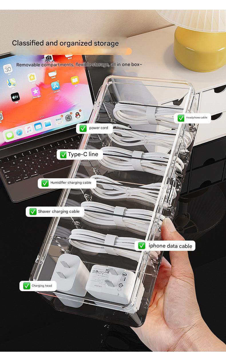 Cable Management Box Side View