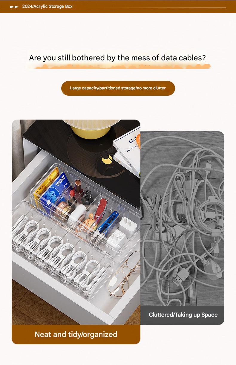 Cable Management Box on Office Table