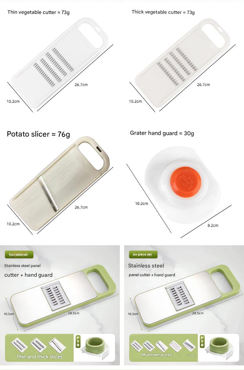 stainless steel grater on white background