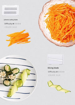 grater with ingredients for meal prep