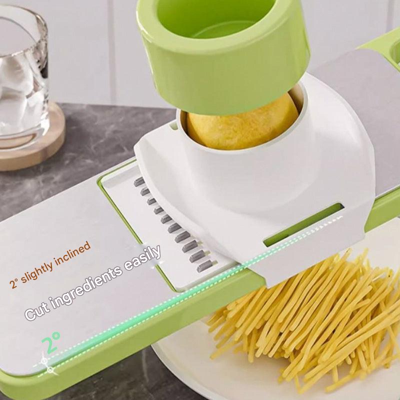 grater with ingredients for meal prep