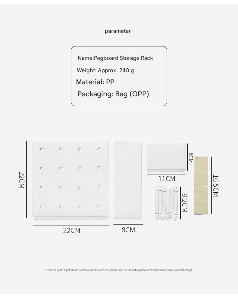 Drill-free wall-mounted shelving unit