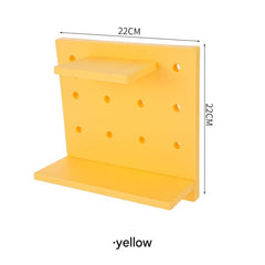 Organised bathroom storage with racks