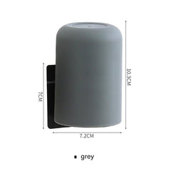 Functional toothbrush holder with modern design