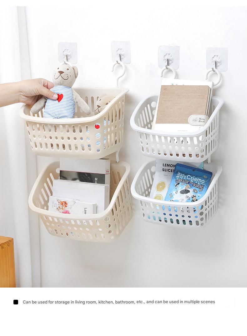 Versatile wall storage basket in chic design