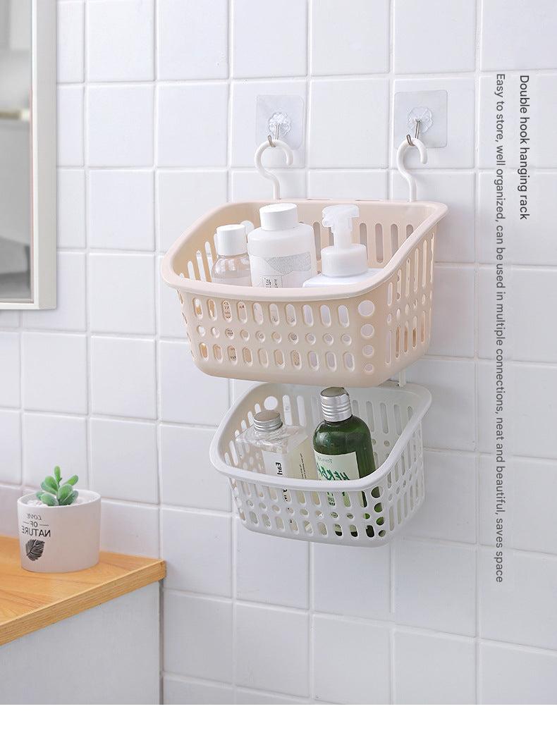 Functional bathroom accessory for tidy organisation