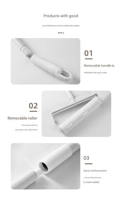 Close-up of Hair Removal Roller brush head
