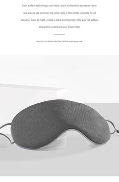 Soft sleep mask for rejuvenating rest