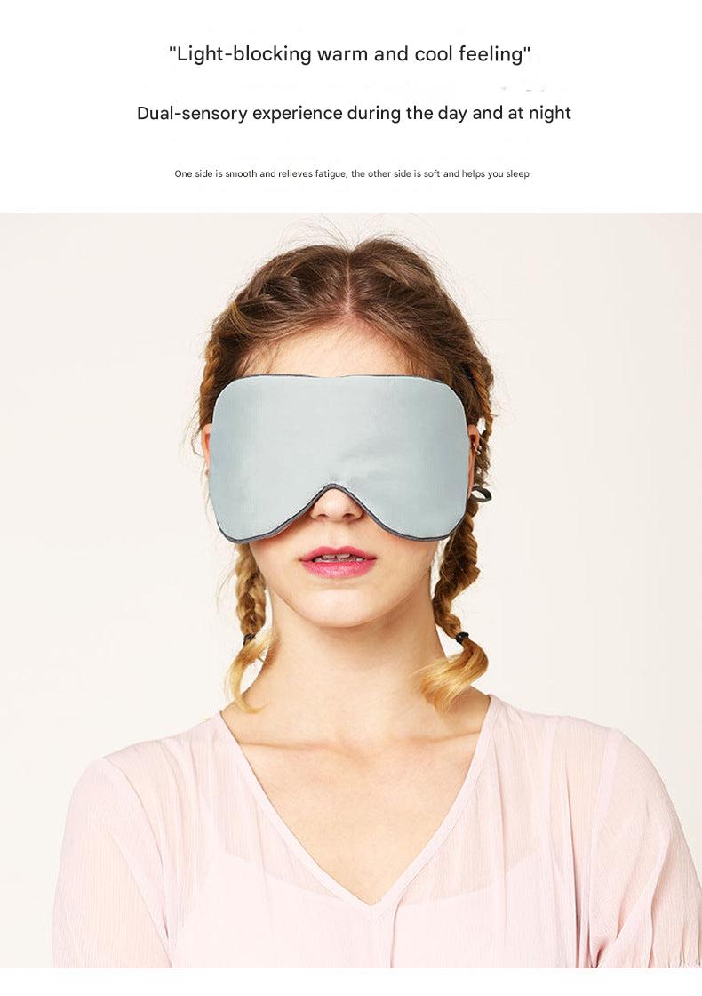 Adjustable dual-sided sleep eye mask stylish design