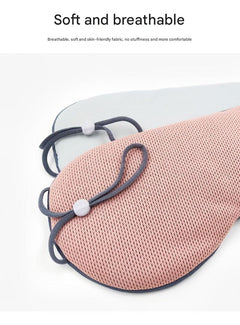 Business grey sleep mask view
