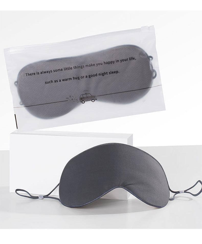 Light-blocking eye mask for side sleepers