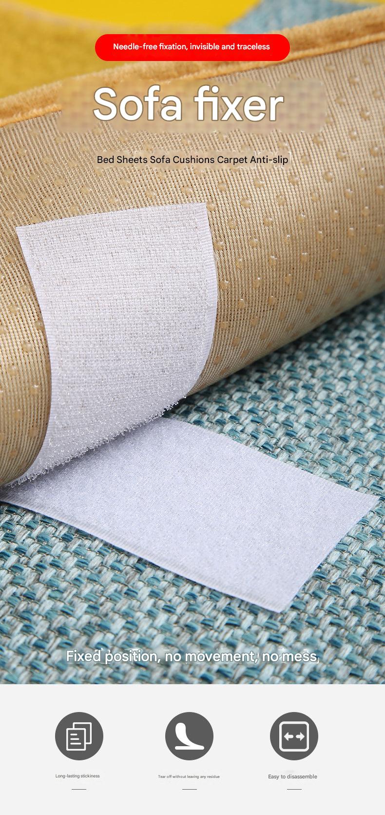 Double-sided Velcro strips for curtains install
