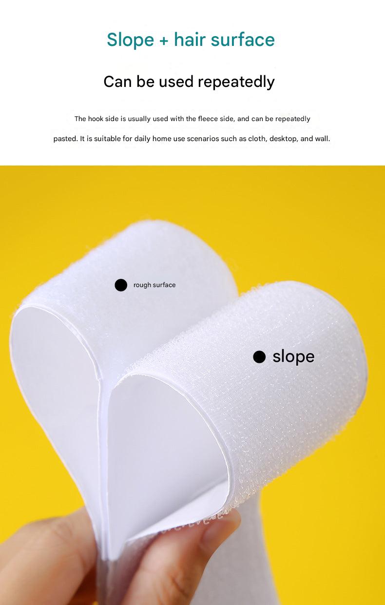 Different widths of velcro strips for use