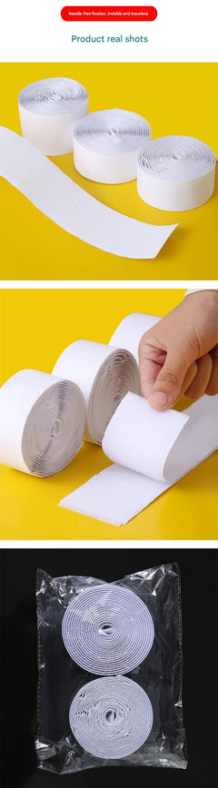 Double-sided Velcro strips for curtains install