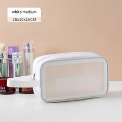 Modern design toiletry bag in trendy colours