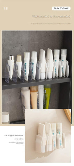 stylish face wash holder in bathroom