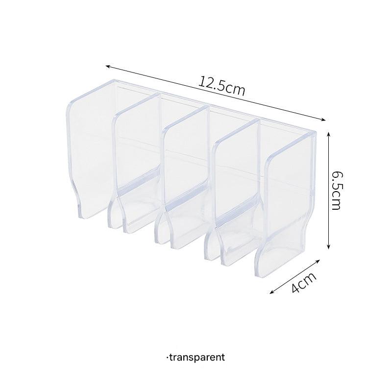 spacious bathroom wall storage solution