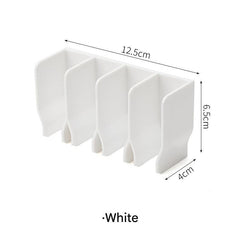 convenient bathroom organiser in action