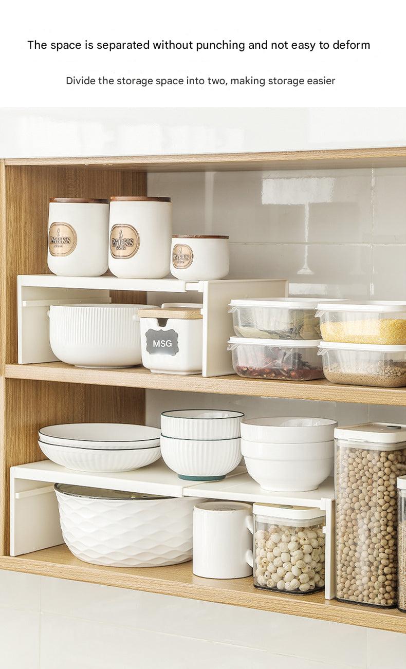 grey and beige ABS kitchen storage solution